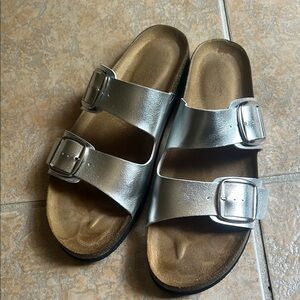 Universal Thread Silver Sandals